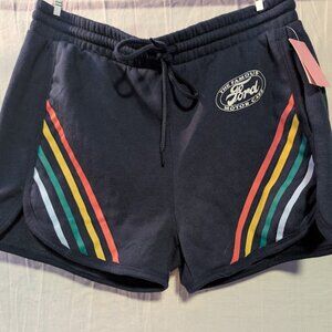 NWT Hybrid Apparel Ford Motor Cars Women's Shorts size XXL